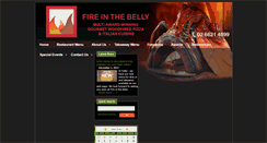 Desktop Screenshot of fireinthebelly.com.au
